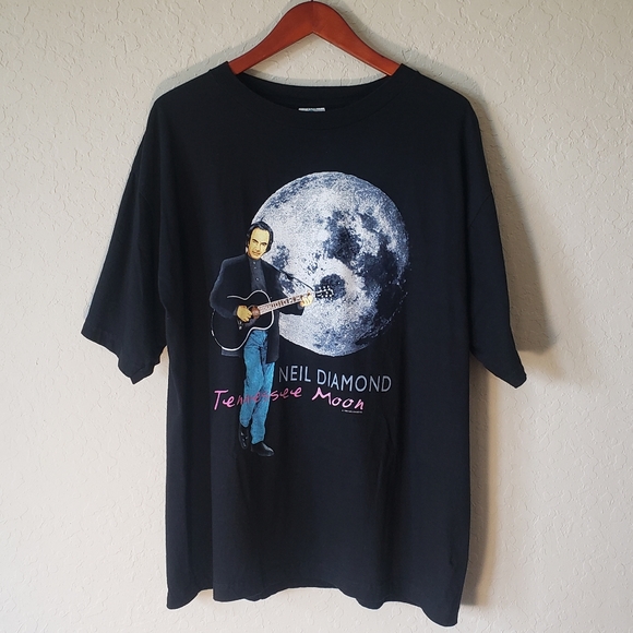 Vintage Other - VTG 90s Neil Diamond Tennessee Moon Tour T Shirt